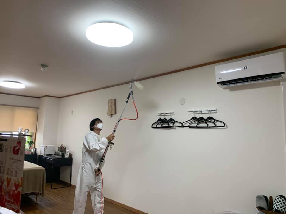 勉強、読書、ビジネスに使える[姫路]のコワーキングスペースシェアーズ（SHARES）レンタルスペース、シェアーズさん昨日、全室「エコキメラ」で処理いたしました。