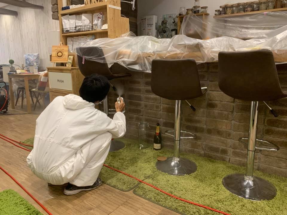 勉強、読書、ビジネスに使える[姫路]のコワーキングスペースシェアーズ（SHARES）レンタルスペース、シェアーズさん昨日、全室「エコキメラ」で処理いたしました。