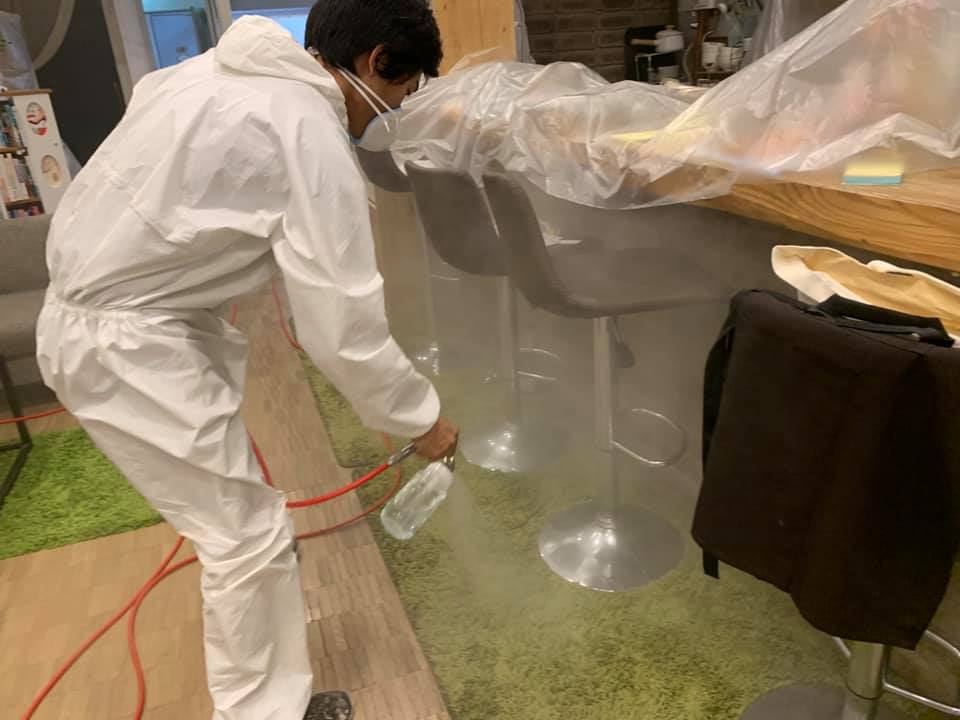 勉強、読書、ビジネスに使える[姫路]のコワーキングスペースシェアーズ（SHARES）レンタルスペース、シェアーズさん昨日、全室「エコキメラ」で処理いたしました。